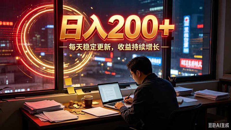 番茄达人变现新玩法，全自动运行 每日300+-优优云网创